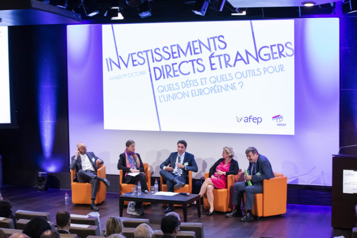 nikos at medef conference